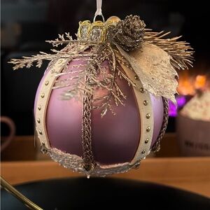 The Sugared Rim Winter Couture Ornaments